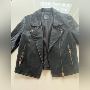 Blank NYC Leather Moto Jacket